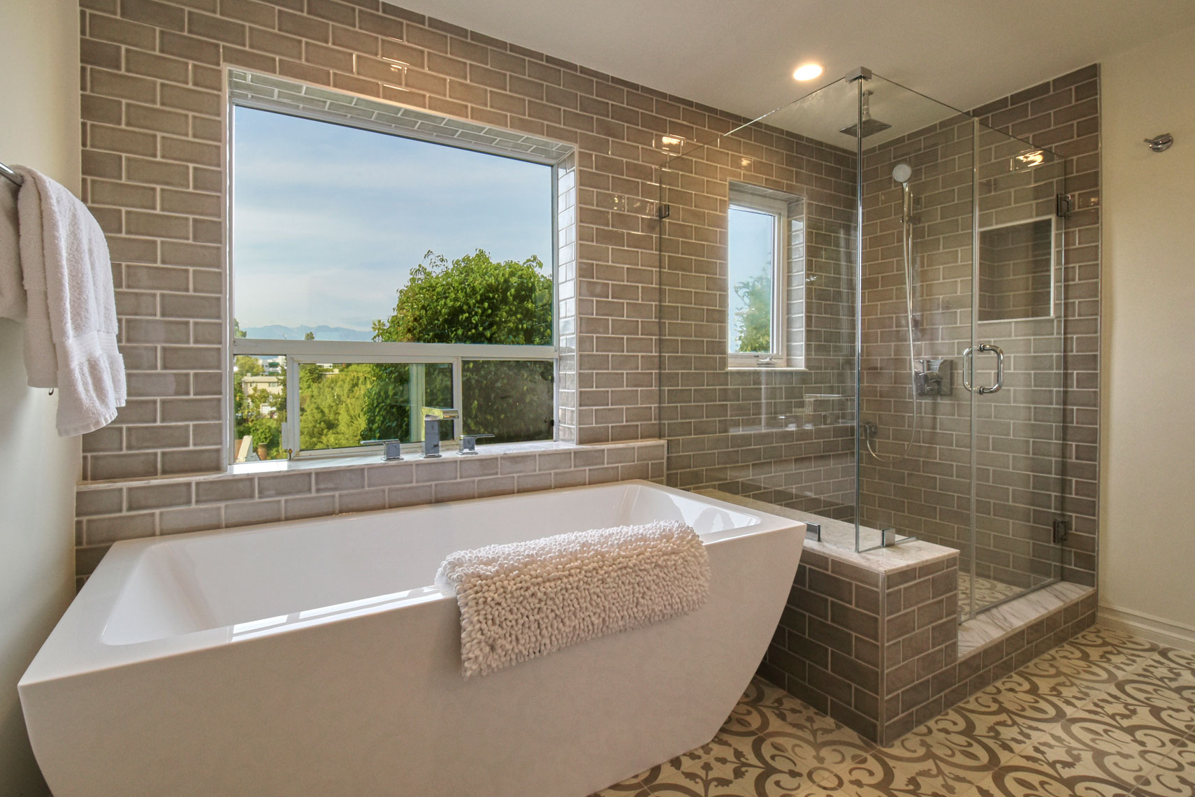 Beautiful-interior-design-photography-of-bathroom-detail-with-contemporary-frestanding-bathtub-Joe-Atlas-architectural-photographer-Los-Angeles.