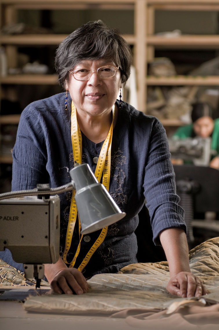 Furniture-factory-seamstress-by-environmental-portrait-photographer-Joe-Atlas.